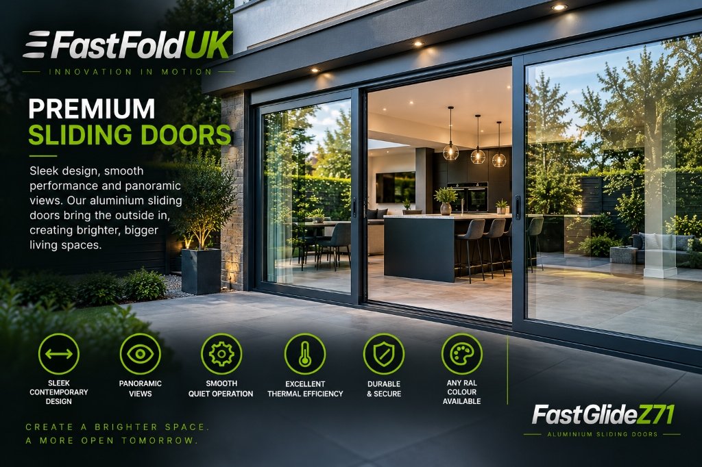 FastFold UK - Premium Sliding Doors FastGlideZ71